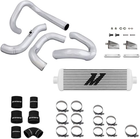 Mishimoto MMINT-GEN4-10RSL Performance Intercooler Kit Fits Hyundai Genesis Coupe 2.0T 2010-2012 Silver in Saudi Arabia
