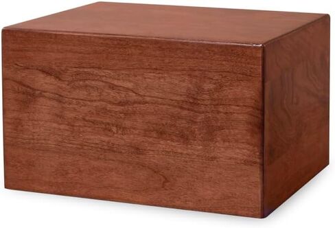 Unforgettable Urns Handcrafted Solid Wood Cremation Urn for Human Ashes Adult, Natural Wood Finish (Weathered Oak, Medium Urn (126 cu. in)) in Saudi Arabia