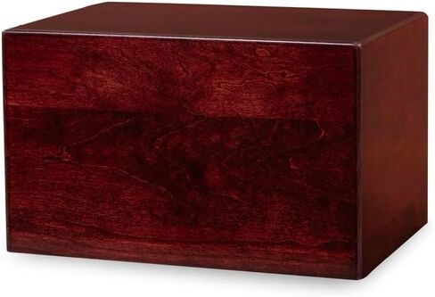 Unforgettable Urns Handcrafted Solid Wood Cremation Urn for Human Ashes Adult, Natural Wood Finish (Weathered Oak, Medium Urn (126 cu. in)) in Saudi Arabia