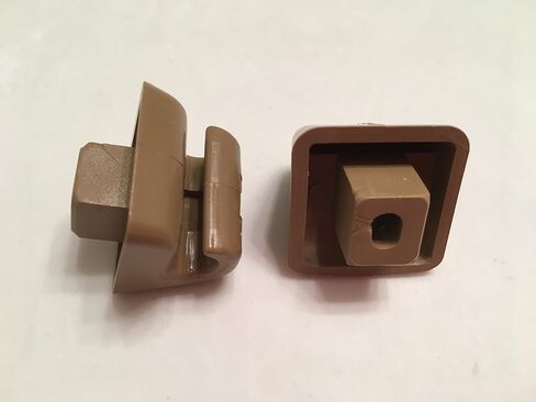 Danci Compatible with Mercedes Sun Visor Clips Holders W123 W124 W126 W140 W201-2 Pieces (Blue) in Saudi Arabia
