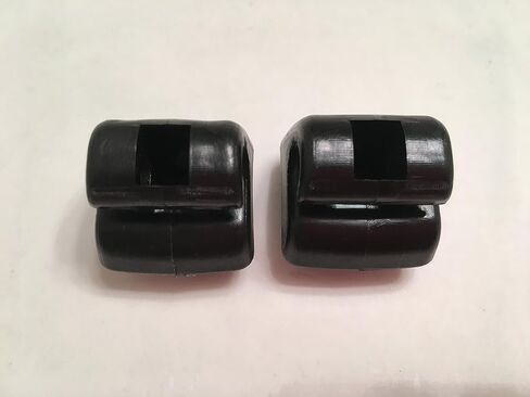 Danci Compatible with Mercedes Sun Visor Clips Holders W123 W124 W126 W140 W201-2 Pieces (Blue) in Saudi Arabia