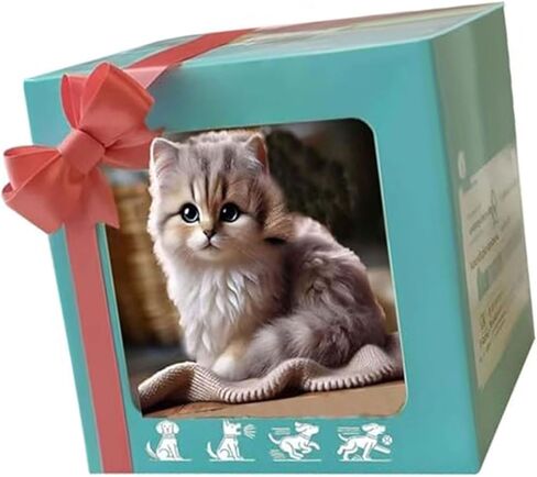 Cats Companion Plush Toy with Barking Tail Wagging Traction Rope Design for Toddler Learn to Crawl Barking Cats Plush Toy in Saudi Arabia