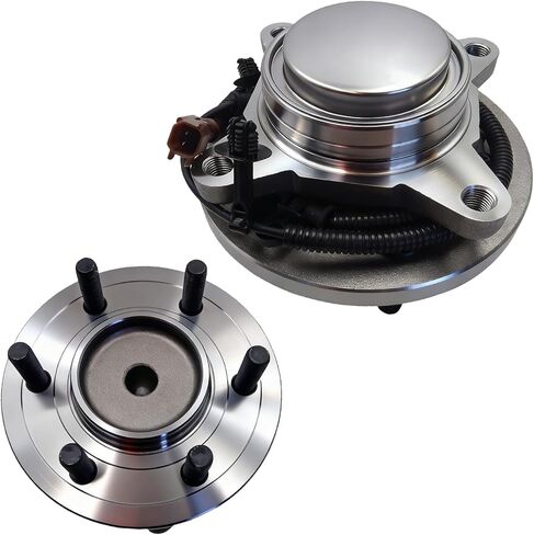 مجموعة محور تحمل العجلة الأمامية 515176 لسيارة Ford F-150 2018-2020، Ford Expedition 2018-2020، Lincoln Navigator 2018-2020 RWD 2WD (قطعتان) in Saudi Arabia