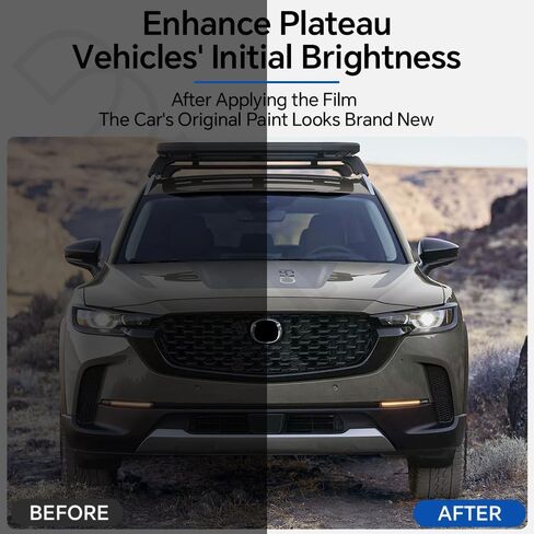 لمازدا CX-50 2023-2025 Precut 8.5 Mil Clear TPU PPF طقم طبقة حماية طلاء للسيارة الكاملة، مضاد للخدش مقاوم للماء للشفاء الذاتي لسيارة Mazda CX-50 PPF Film، ملحقات الحماية الخارجية in Kuwait