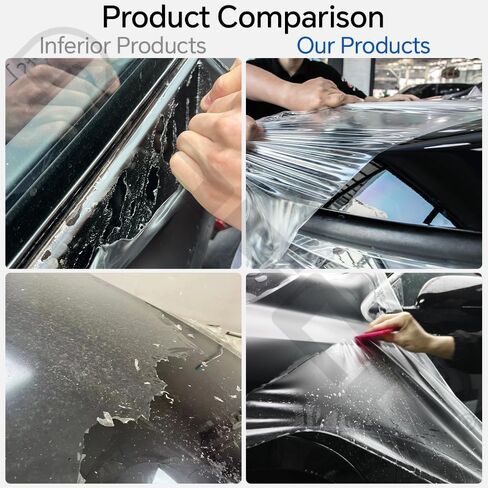 لمازدا CX-50 2023-2025 Precut 8.5 Mil Clear TPU PPF طقم طبقة حماية طلاء للسيارة الكاملة، مضاد للخدش مقاوم للماء للشفاء الذاتي لسيارة Mazda CX-50 PPF Film، ملحقات الحماية الخارجية in Kuwait