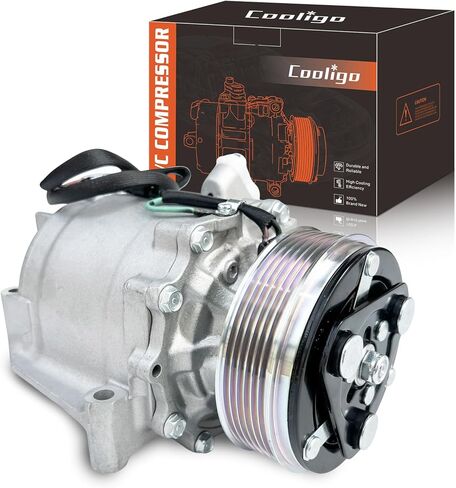 ضاغط مكيف الهواء مع قابض متوافق مع Honda Civic 2012-2015 1.8L & Acura ILX 2013-2015، يستبدل 38810R1AA01 in Kuwait