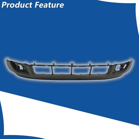 WFLNHB Plastic Front Lower Bumper Cover Primered with Fog Light Holes Replacement for Edge 2007-2010 7T4Z17D957B FO1015105C in Saudi Arabia