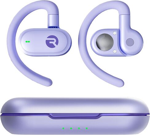 Raycon Open Earbuds – True Wireless Open Ear Bluetooth Headphones, Hook Design, IPX5 Water Resistant, 40 Hours of Battery Life, Blue in Kuwait