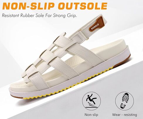 KuaiLu Womens Fashion Orthopedic Walking Sandals for Women 2025 Arch Support Sandles Comfort Plantar Fasciitis Recovery Cushion Summer Travel Outdoor Hiking Open Toe Water Shoes in Saudi Arabia