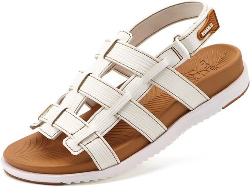 KuaiLu Womens Fashion Orthopedic Walking Sandals for Women 2025 Arch Support Sandles Comfort Plantar Fasciitis Recovery Cushion Summer Travel Outdoor Hiking Open Toe Water Shoes in Saudi Arabia