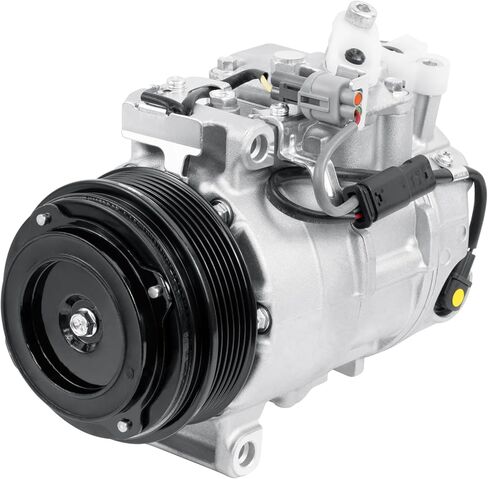 0008302600 AC Air Conditioner Compressor Assembly with Clutch Compatible with Mercedes-Benz E250 2014-16 L4 2.1L,E300 15-16,E350 2014 2016,E400 16-17,SL400 15-16,CLS400 15-17,GLK250 13-15,ML350 2015 in Saudi Arabia