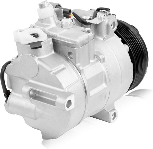 0008302600 AC Air Conditioner Compressor Assembly with Clutch Compatible with Mercedes-Benz E250 2014-16 L4 2.1L,E300 15-16,E350 2014 2016,E400 16-17,SL400 15-16,CLS400 15-17,GLK250 13-15,ML350 2015 in Saudi Arabia