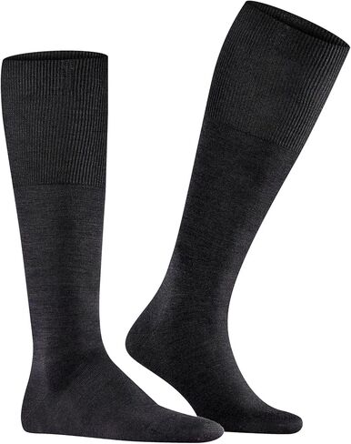 مقاس FALKE 12.5-13.5، حزمة جوارب المطار للرجال: مزيج ميرينو الفاخر في الطاقم وأطوال الركبة للملابس الرسمية والعادية in Saudi Arabia