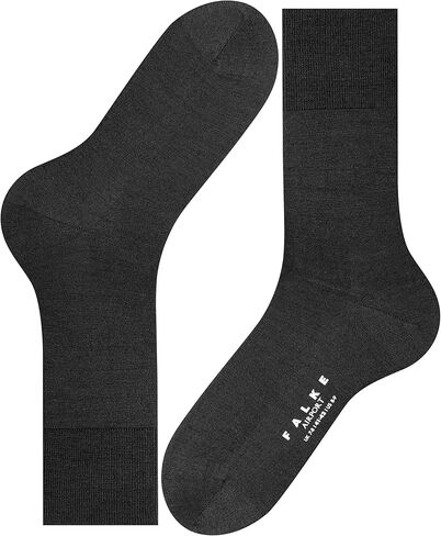 مقاس FALKE 12.5-13.5، حزمة جوارب المطار للرجال: مزيج ميرينو الفاخر في الطاقم وأطوال الركبة للملابس الرسمية والعادية in Saudi Arabia