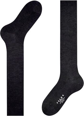 مقاس FALKE 12.5-13.5، حزمة جوارب المطار للرجال: مزيج ميرينو الفاخر في الطاقم وأطوال الركبة للملابس الرسمية والعادية in Saudi Arabia