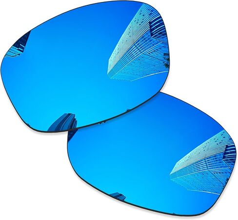 Premium Polarized Mirror Replacement Lenses for Oakley Spike Sunglasses - Black+Silver Mirror+Blue Mirror+Fire Red Mirror in Saudi Arabia
