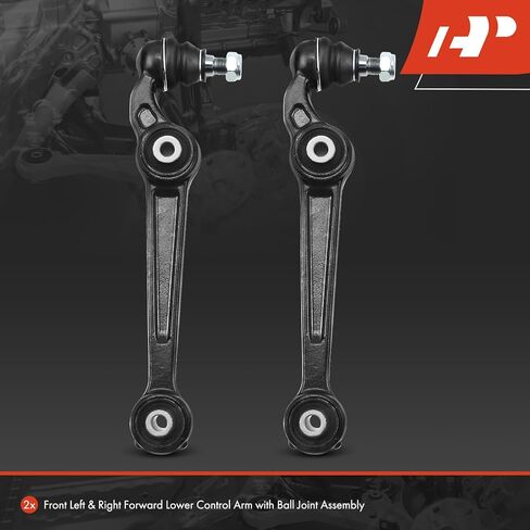 A-Premium 2 x Front Forward Lower Control Arm, with Ball Joint & Bushing, Compatible with Ford Fusion 2006-2007, Mazda 6 2003-2008, Lincoln MKZ 2007, Zephyr 2006, Mercury Milan 2006-2007 in Saudi Arabia
