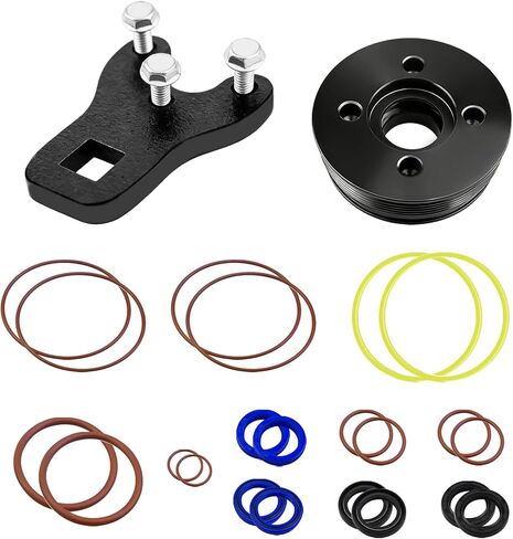 طقم ختم إصلاح المكبس مع مفتاح ربط مناسب لـ Evinrude E-Tec 60ho 75 90 90ho 115hp و130hp 2005-2019 لنماذج 3 و4 أسطوانات مع وحدة تقليم رام واحدة، استبدل 5008985 352932 5008773 in Kuwait