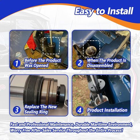 طقم ختم إصلاح المكبس مع مفتاح ربط مناسب لـ Evinrude E-Tec 60ho 75 90 90ho 115hp و130hp 2005-2019 لنماذج 3 و4 أسطوانات مع وحدة تقليم رام واحدة، استبدل 5008985 352932 5008773 in Kuwait