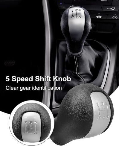 5 Speed Shift Knob Replace 54102-TR0-A03ZB Fit for Honda Civic 2012 2013 2014 2015, 5 Speed Manual Gear Lever Adapter in Saudi Arabia