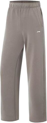 LI-NING Fitness Series Women's Sweatpants Cloud-Soft Minimalist Relaxed Fit Straight-Leg Athletic Pants AKLV336 in Kuwait
