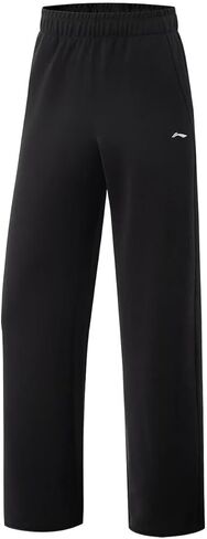LI-NING Fitness Series Women's Sweatpants Cloud-Soft Minimalist Relaxed Fit Straight-Leg Athletic Pants AKLV336 in Saudi Arabia