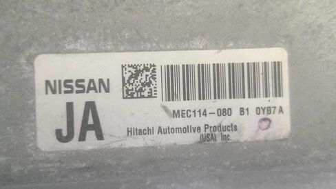 وحدة التحكم في المحرك ECM 2.5L تناسب 2011 متوافقة مع نيسان ألتيما MEC114-080 B1 MEC114080B1 in Saudi Arabia