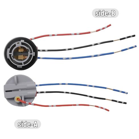4Pack Rugged 1156 BA15S and 1157 BAY15D Sockets, Replacement Lampholder for Automotive Turn Signal, Brake and Tail Light Wiring Plugs in Saudi Arabia