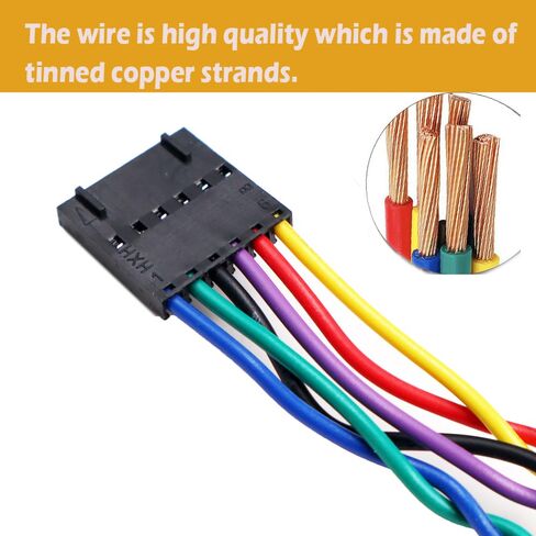 6-PIN Instrument cluster wiring Connector Compatible with Freightliner Cascadia 2008-2017 18014584005 A22-61849-101 Harness Plug in Saudi Arabia