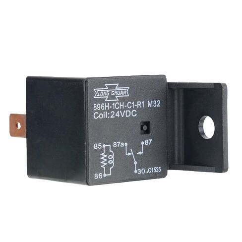 896H-1CH-C1-R1 M32 24VDC 1 Form C Quick Connect 50A 5Pins with Backrest Automotive Relay SPDT in Kuwait
