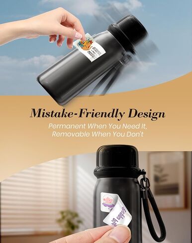 Uinkit 30 Sheets Premium 3mil Printable Vinyl Sticker Paper Durability Adhesive Paper 8.5 x 11, in Kuwait