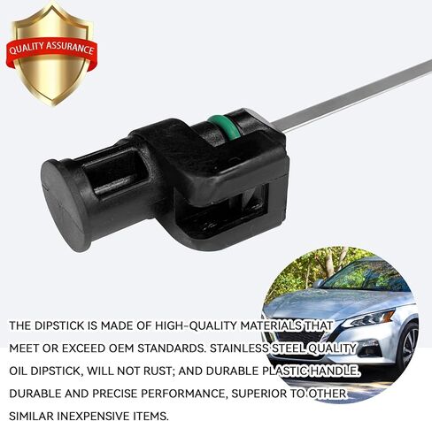 عصا غمس زيت ناقل الحركة CVT لـ N-issan، مؤشر مستوى الزيت قياس سائل قياس قضيب 31086-JA00A 31086-JA000 لـ N-issan Altima Rogue Maxima Murano in Saudi Arabia
