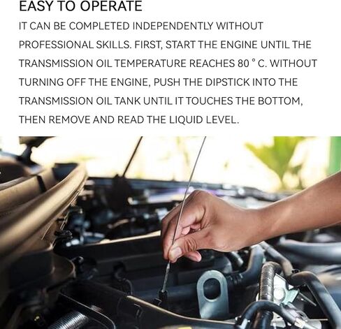 Transmission Dipstick CVT Transmission Oil Fluid Dip Stick for N-issan, Oil Level Indicator Gauge Fluid Measuring Rod Dipstick 31086-JA00A 31086-JA000 for N-issan Altima Rogue Maxima Murano in Kuwait