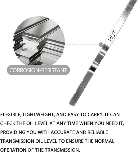Transmission Dipstick CVT Transmission Oil Fluid Dip Stick for N-issan, Oil Level Indicator Gauge Fluid Measuring Rod Dipstick 31086-JA00A 31086-JA000 for N-issan Altima Rogue Maxima Murano in Kuwait