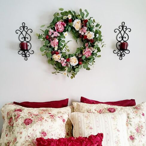 GNIEMCKIN 8 Pack 10 Inch Natural Grapevine Wreaths, Vine Branch Wreath, Grapevine Garland for DIY Crafts and Christmas Decorations, Ideal for Indoor and Outdoor Use in Saudi Arabia