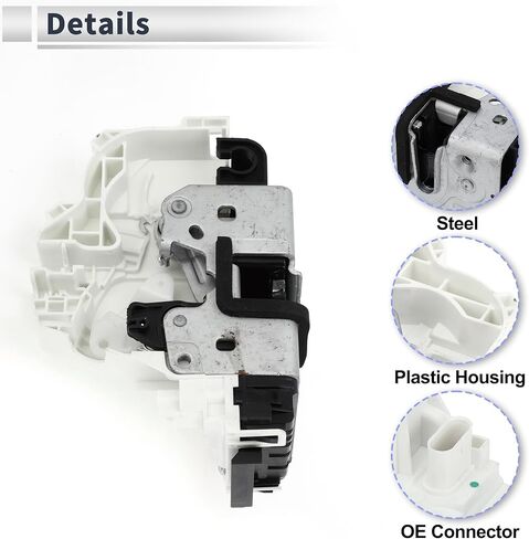 Front Left Driver Side Power Door Lock Actuator Motor for Dodge Avenger 2008-2010 for Chrysler Sebring 2007-2010 Door Latch Actuator Assembly No.4589421AA/4589421AB in Saudi Arabia