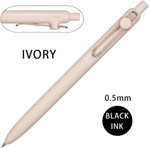 قلم حبر جاف ZENTO ذو الطراز القياسي (ساحلي، كناري، عاجي، ضبابي) 0.5 مم لون الحبر أسود UBNZSC05 مع قلم حبر جاف أصلي يعمل باللمس in Kuwait