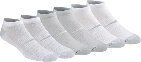 Saucony Men's RunDry Mesh Ventilating Comfort Fit Performance No-Show Socks, Available in M-XXL (6, 12, 18 Pairs) in Kuwait