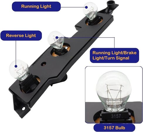 2 Pcs Tail Light Circuit Board Fit for 1988-2000 Chevy GMC Pickup Tahoe Yukon Blazer Suburban in Kuwait