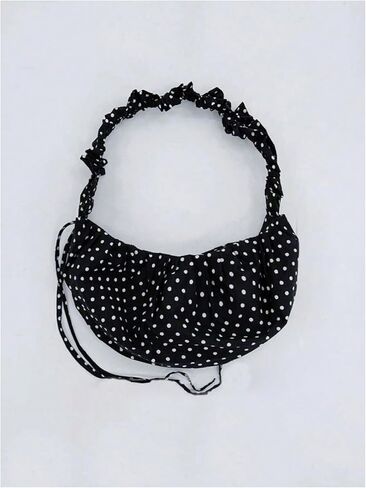 SweatyRocks Polka Dots Crossbody Bags for Women Floppy Dumpling Bag Tote Shoulder Bag in Saudi Arabia