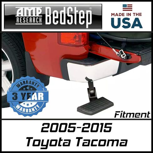 RealTruck AMP Research BedStep | 75307-01A | Fits 2005 - 2015 Toyota Tacoma in Saudi Arabia