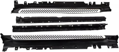 2pcs Fit for 2015 2016 2017 2018 2019 BMW X6 F16 Aluminum Running Boards Side Steps Nerf Bars in Saudi Arabia