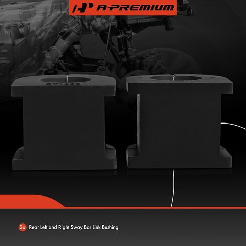 A-Premium 2 x مجموعة جلبة قضيب التأرجح الخلفي، متوافقة مع Mitsubishi Outlander Sport 2011-2012، Lancer 2005-2017، Eclipse Cross 2018-2020 in Saudi Arabia