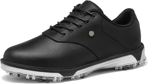 ULTIANT Golf Shoes Men Waterproof Lightweight Spikeless Anti-Slip Breathable Lace-Up Athletic Sneakers Size7.5-14 in Kuwait