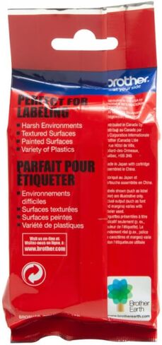 شريط لاصق مصفح فائق القوة من Brother TZES951 TZ، 1 وات، أسود على فضي غير لامع in Kuwait