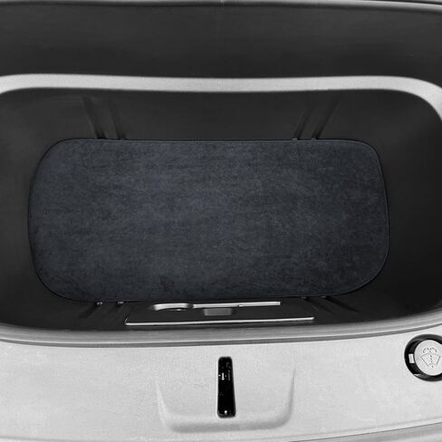 KUNGKIC for 2025 2026 Tesla Model Y Juniper Frunk Mat Custom Flannel Trunk Cargo Liner Mat All Weather Interior Accessories Non-Slip in Saudi Arabia