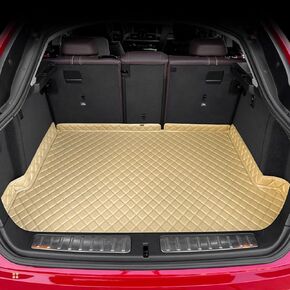 Car Trunk Mat for Lincoln Corsair 2020 2021 2022 2023 2024, Custom Fit PU Leather Cargo Liner, All-Weather Waterproof Rear Trunk Liner Protector, Auto Interior Accessories in Kuwait