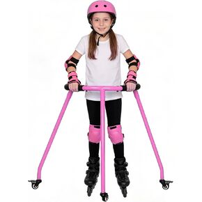 Nattork Skate Trainer, Skater Aid for Kids Adutls Roller Inline Skating,Roller Skate Mate for Boys Girl Outdoor Beginners Training Walker Purple in Kuwait