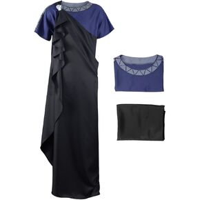 Hades Costume Men Toga Costume Hades Robe Anime Cosplay Greek God Outfits Halloween Costume in Kuwait