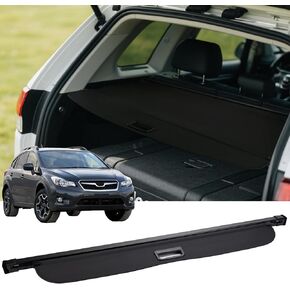 FARBIN Trunk Cargo Cover for Subaru Crosstrek 2013-2017 Impreza 2012-2016, Retractable Trunk Cover Shielding Shade, Privacy Security Screen (for 2013-2017 Subaru Crosstrek/2012-2016 Impreza Canvas) in Kuwait